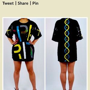 Colorful Sequin Esprit Dress